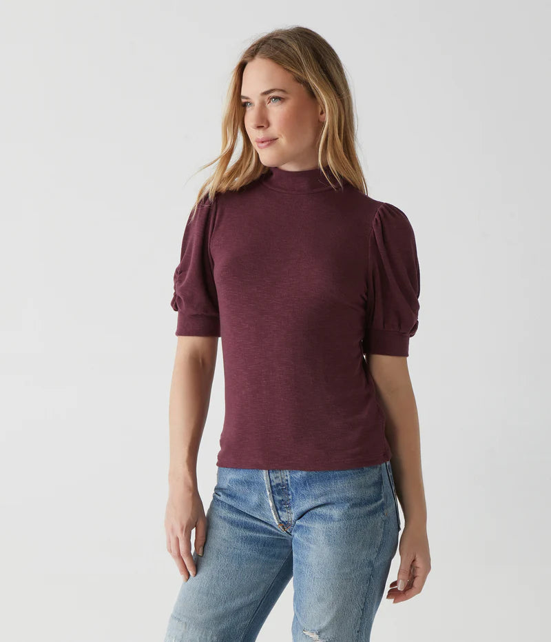 Mallory Gathered Sleeve Top