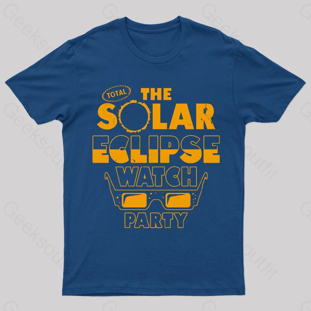 Total Solar Eclipse Watch Party Nerd T-Shirt