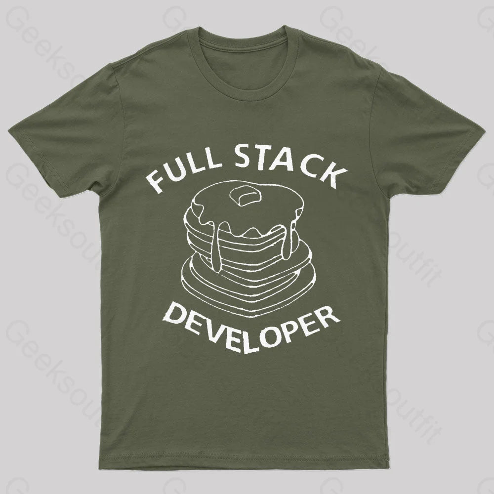 Full Stack Developer Nerd T-Shirt