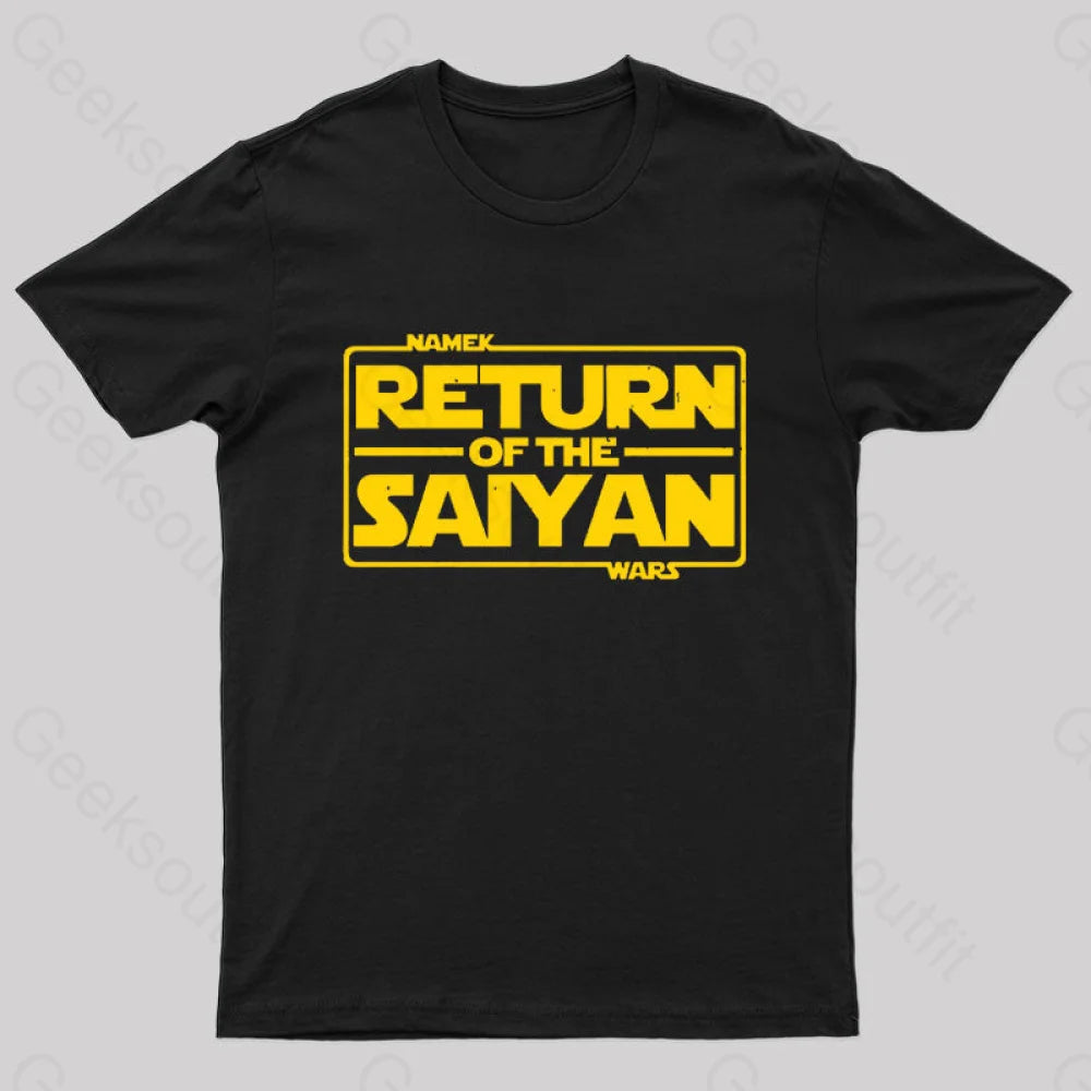 Namek Wars Return of The Saiyan Geek T-Shirt