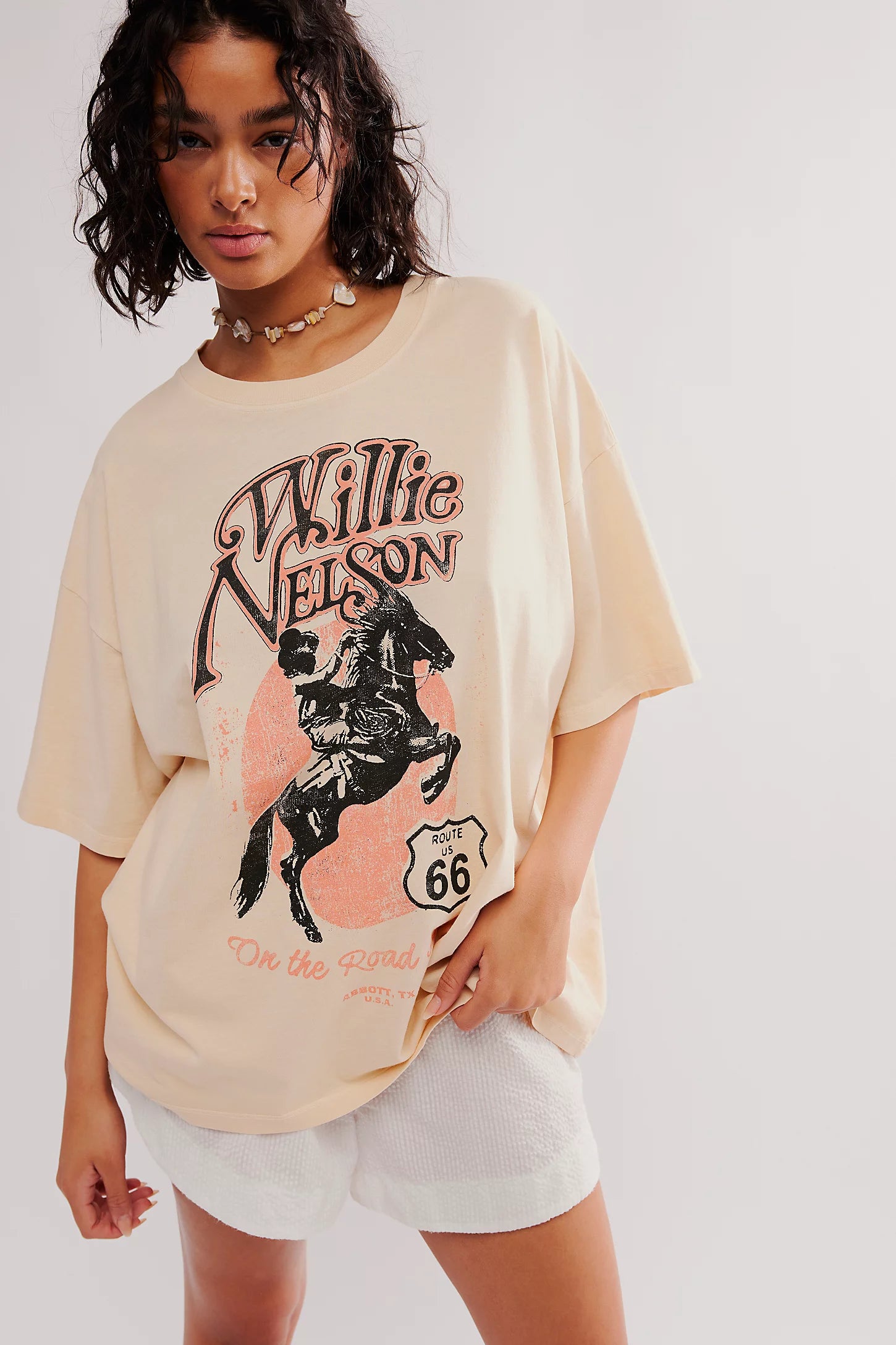 Willie Nelson Route 66 Tee