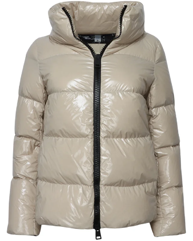 Chantilly Quilted Gloss Jacket