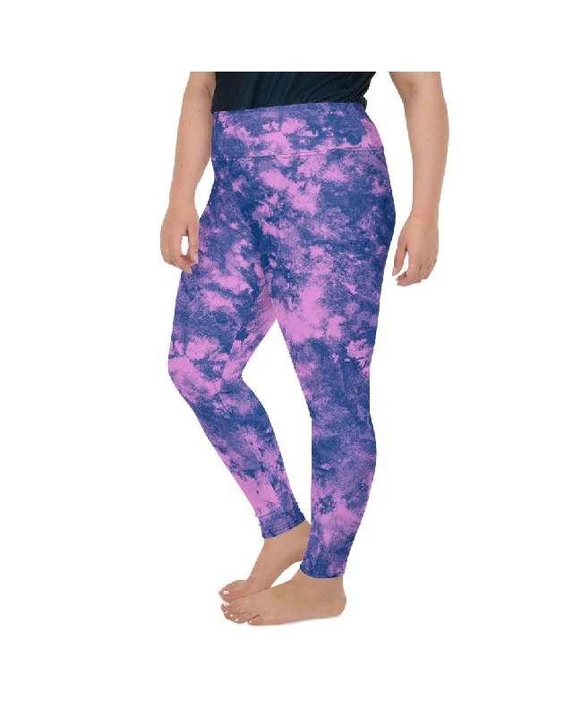 Navy Glaze Plus Size Leggings