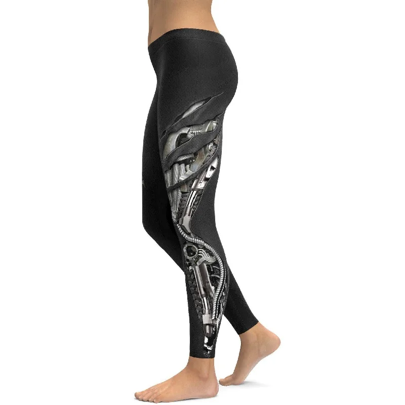 Mechanic Ripped Carbon Leggings