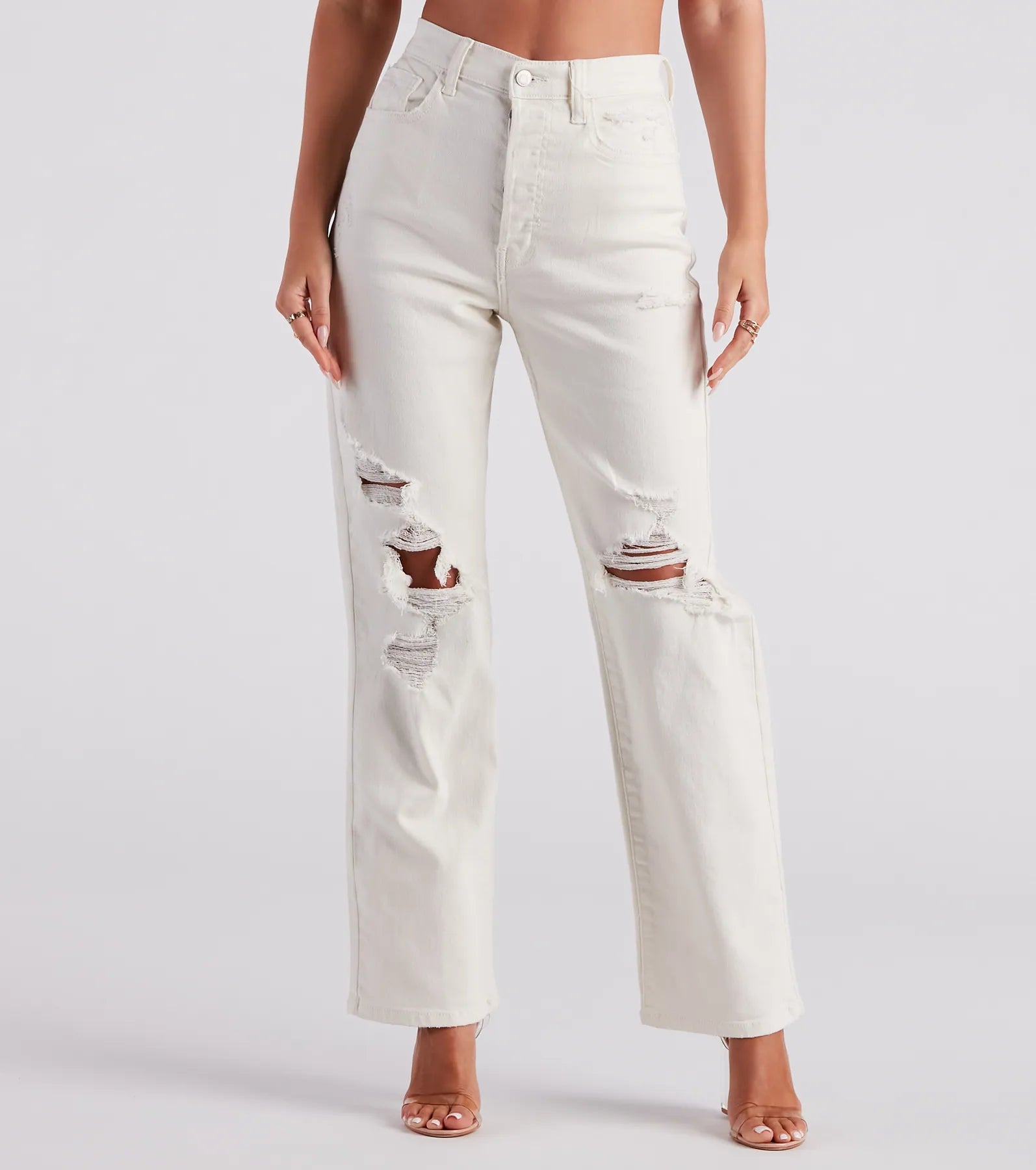 Just Kickin' It High-Rise Boyfriend Jeans