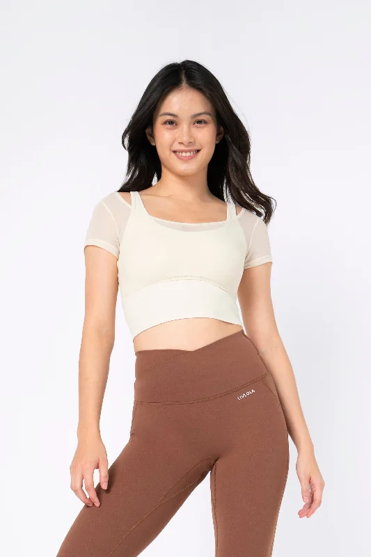 Mindful Mesh Short Sleeve [2-Piece Top Only]