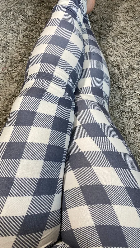 Flannel Leggings w/ Pockets