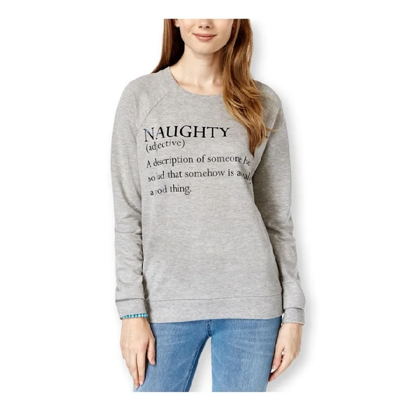 Pretty Rebellious Clothing Womens Naughty Crew Sweatshirt