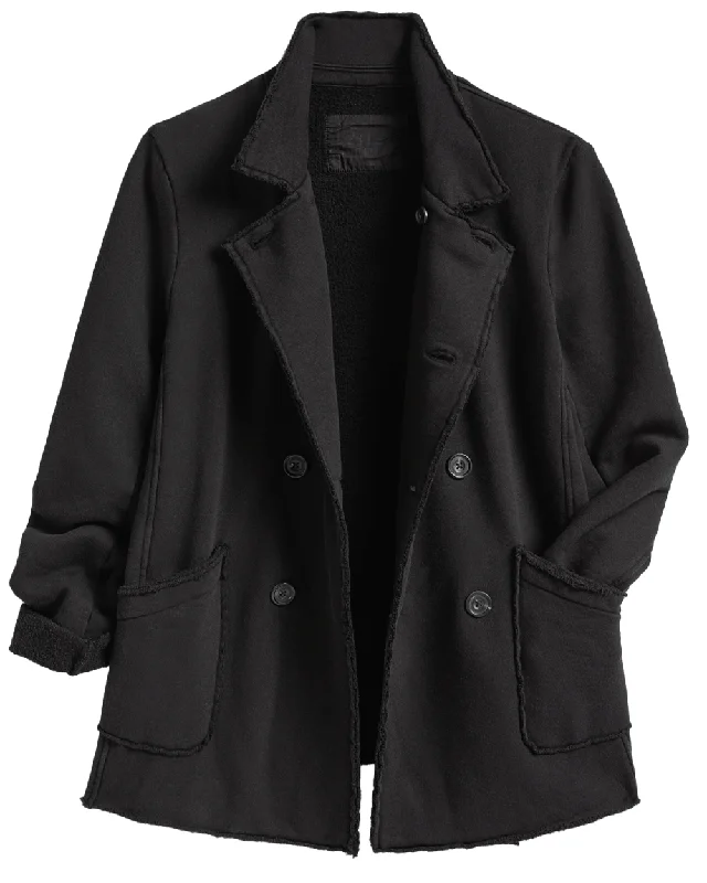 Black Belfast English Peacoat