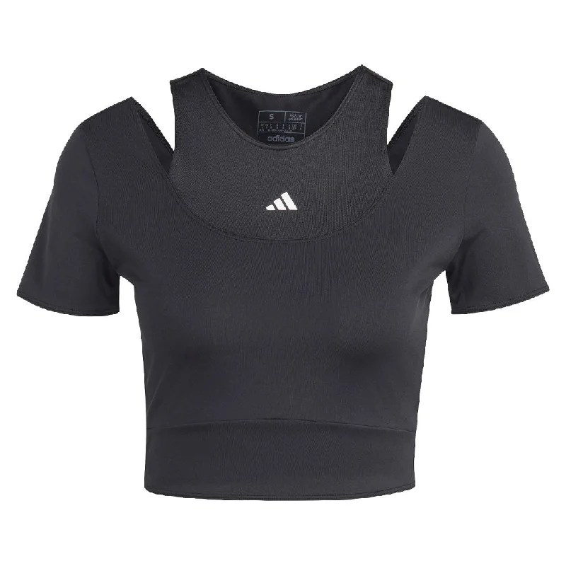 adidas - Women's HIIT AEROREADY Crop Training T-Shirt (HN5538)