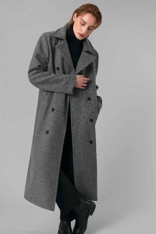 Gaia Wool Long Coat