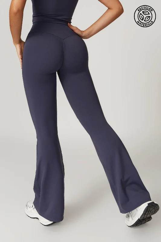 Zoe Flare Leggings - Navy