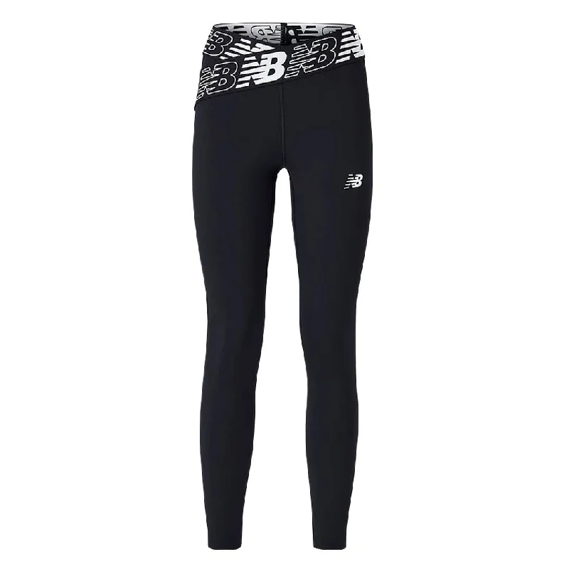 New Balance - Women's Relentless High Rise 7/8 Tight (WP21177 BK)