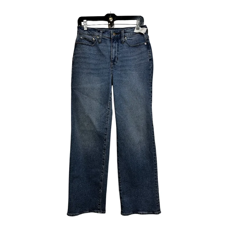 Jeans 96’ FULL LENGTH SLIM WIDE Leg By J. Crew In Blue Denim, Size: 2