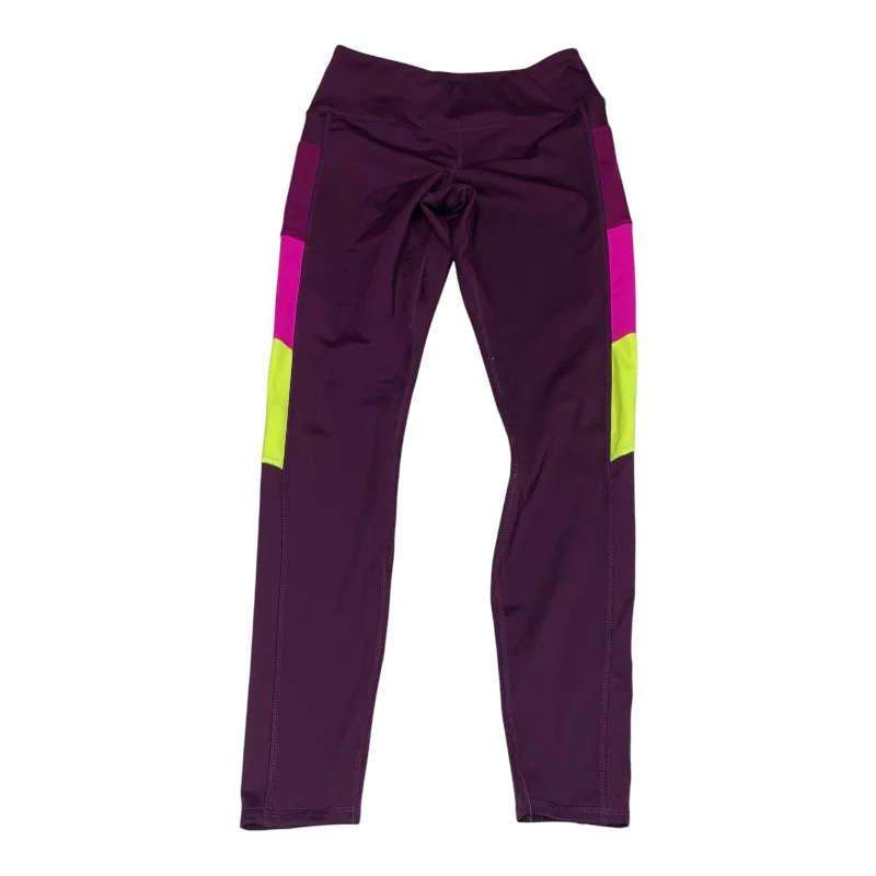 Athletic Leggings By Love & Sports In Purple, Size: M