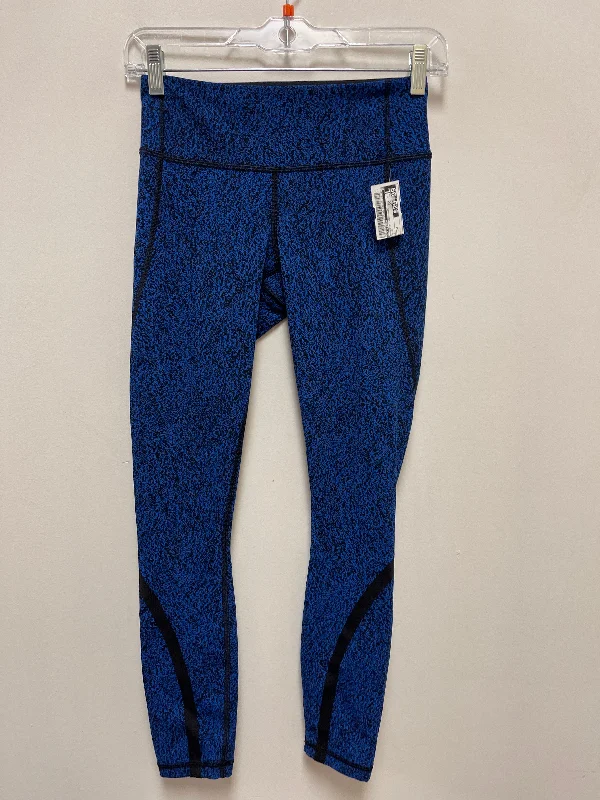 Athletic Leggings By Lululemon In Blue, Size: 2