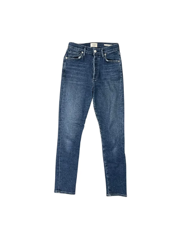 Jeans Skinny By Citizens Of Humanity In Blue Denim, Size: 2