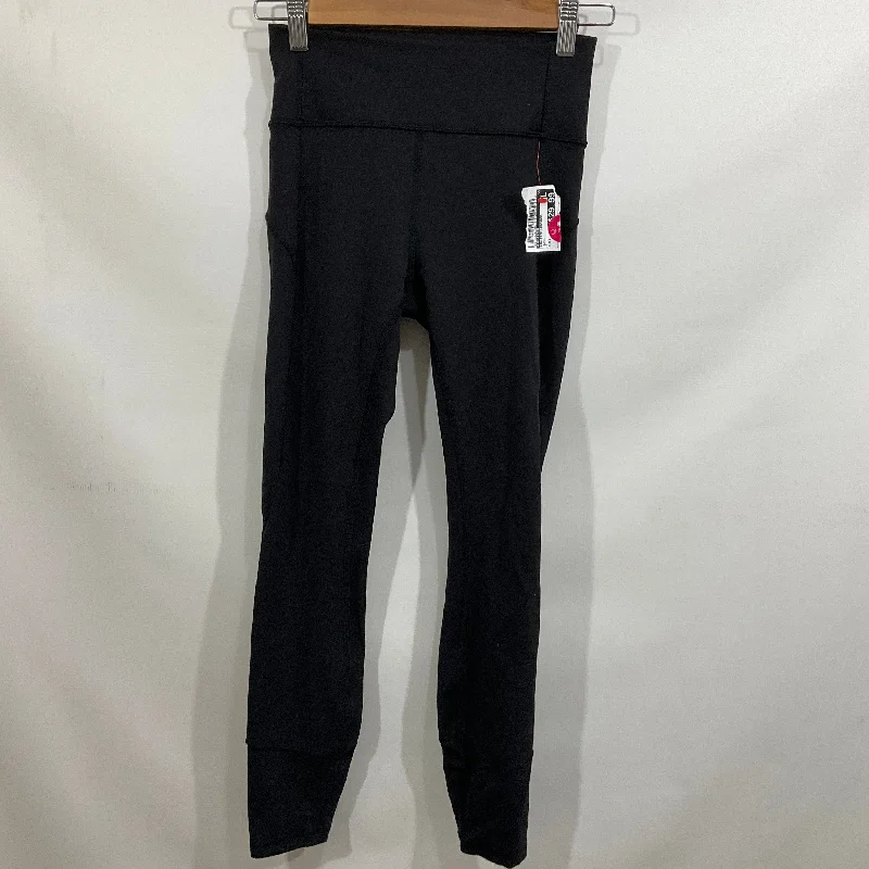 Athletic Leggings By Lululemon In Black, Size: 4