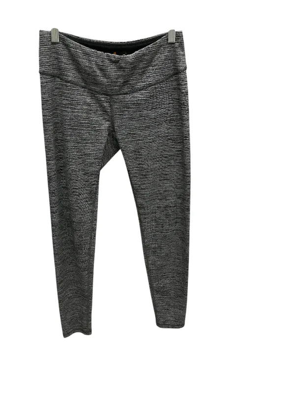 Athletic Leggings By Lucy In Charcoal, Size: M