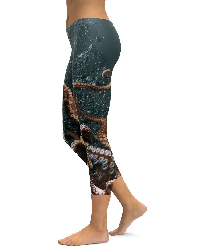 Octopus Tentacles Capris