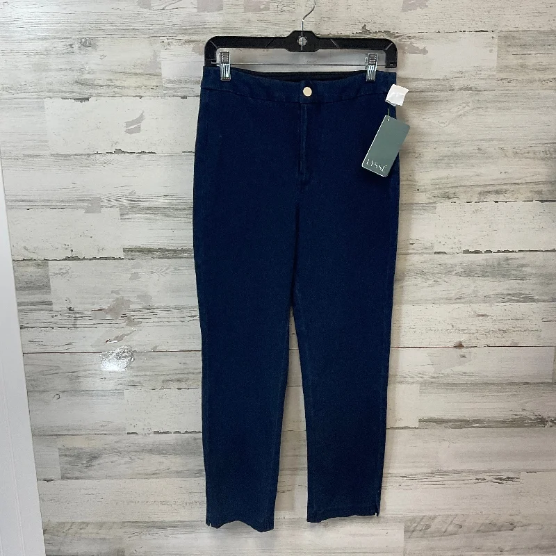 Jeans Jeggings By Lysse In Blue Denim, Size: M