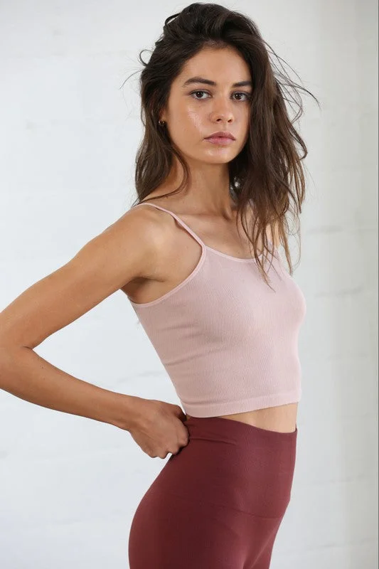 Good Vibes Criss Cross Back Cami