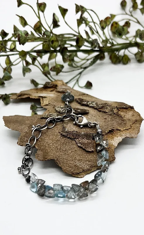 Aquamarine Gemstone Bracelet