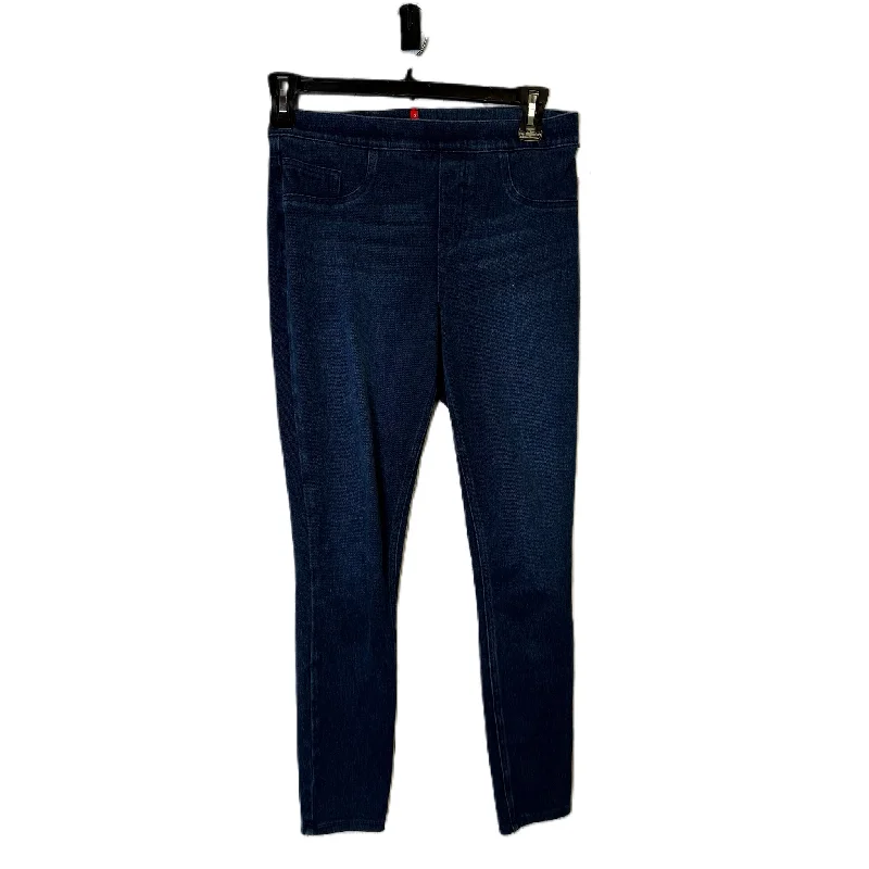 Jeans Jeggings By Spanx In Blue Denim, Size: M