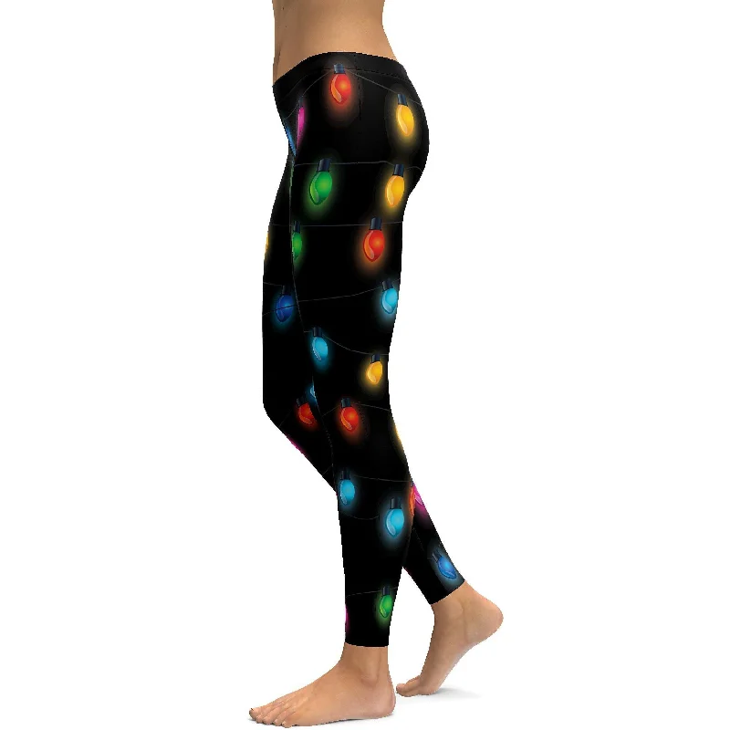 Christmas Lights Leggings