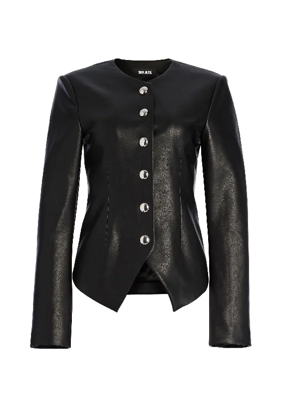 Gloria Vegan Leather Jacket