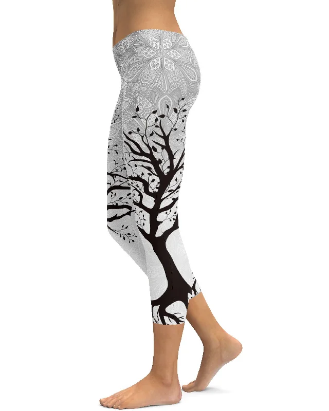 Light Tree of Life Capris