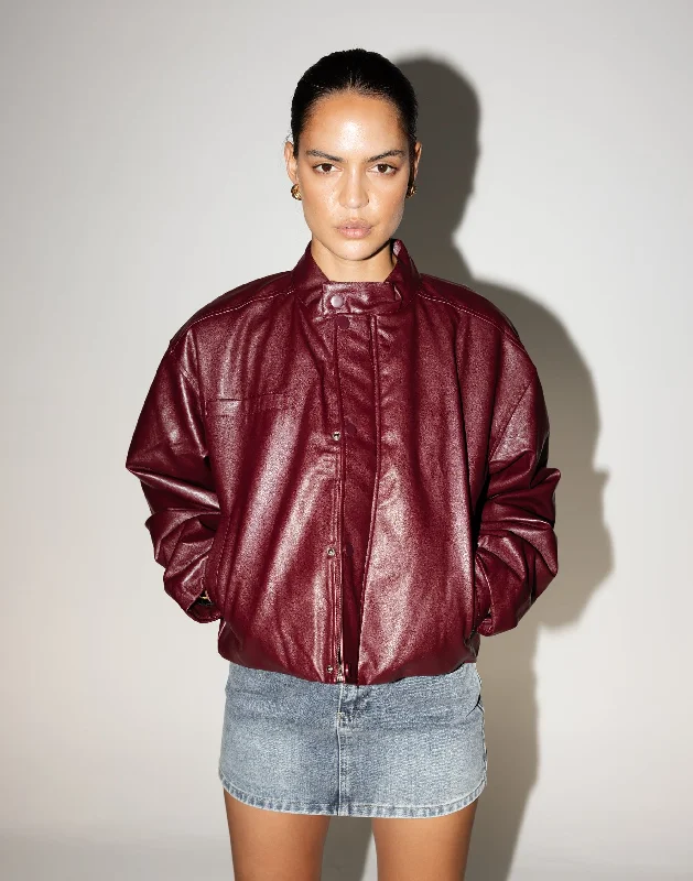 Isaiah Jacket (Plum)