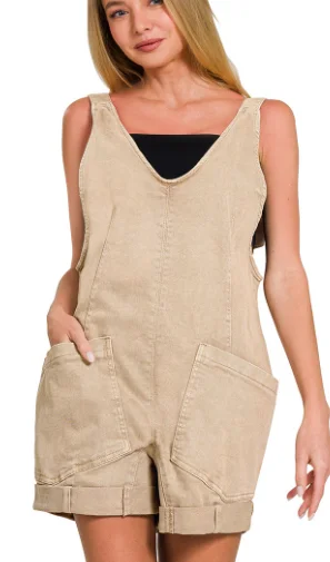 Zen Romper - Ash Mocha