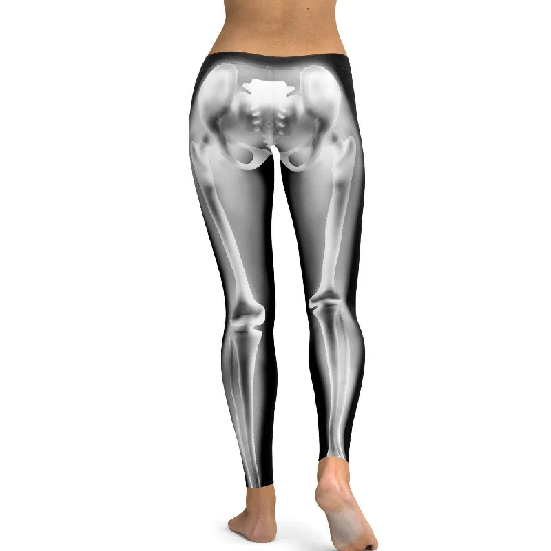 Realistic skeleton Leggings